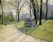 古斯塔夫 卡里伯特 : The Parc Monceau